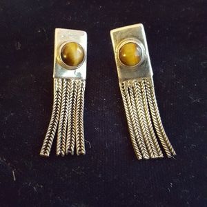 Tiger's Eye Earrings